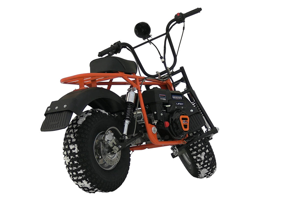 Мотоцикл внедорожный СКАУТ САФАРИ 3L- 8+ BIGFOOT (ФАРА, перед и зад подвес. KP230 -8 л.с.,руч.старт, диск торм)