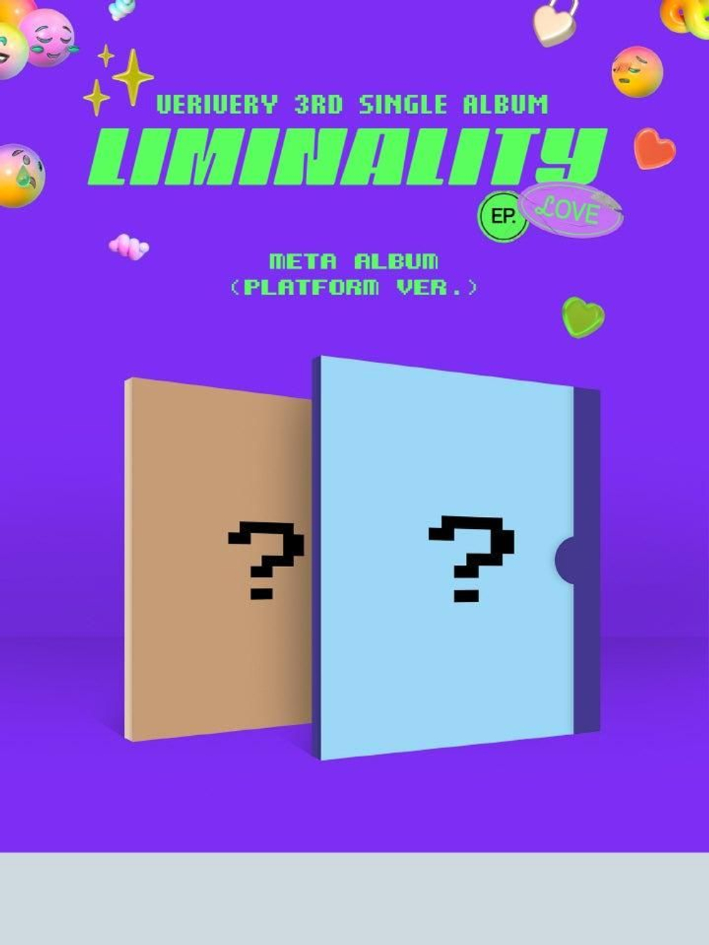 Альбом VERIVERY - Liminality - EP.LOVE 3rd Single PLATFORM Album 2 Version SET
