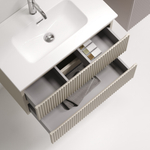 Тумба подвесная SANCOS Snob R 690х390х500, c двумя ящиками оснащенными доводчиками, Beige Soft , арт.SNR70/39CE