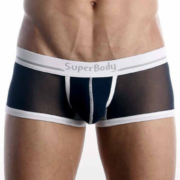 Мужские трусы хипсы т-синий  18 Superbody