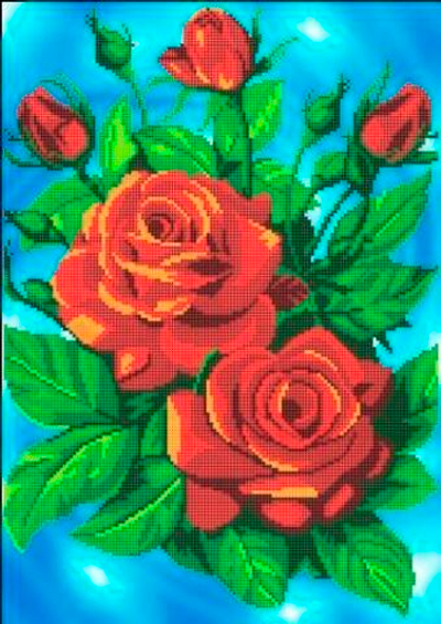 Г-5121 Бархатные розы