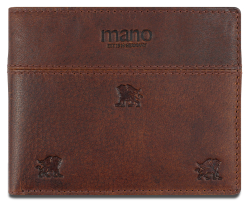 Бумажник коричневый из натуральной кожи "Don Leon" MANO 1919 M191920341