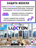 Пленка солнцезащитная зеркальная R SILVER 15 LUXTON, (рулон)