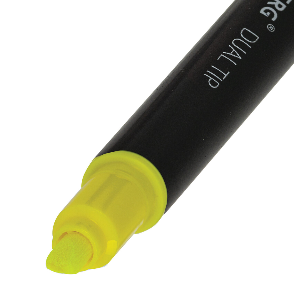 набор текстовыделителей двусторонних BRAUBERG DUAL TIP 4 шт. ассорти линия 1-4 мм (4 штуки в упаковке)