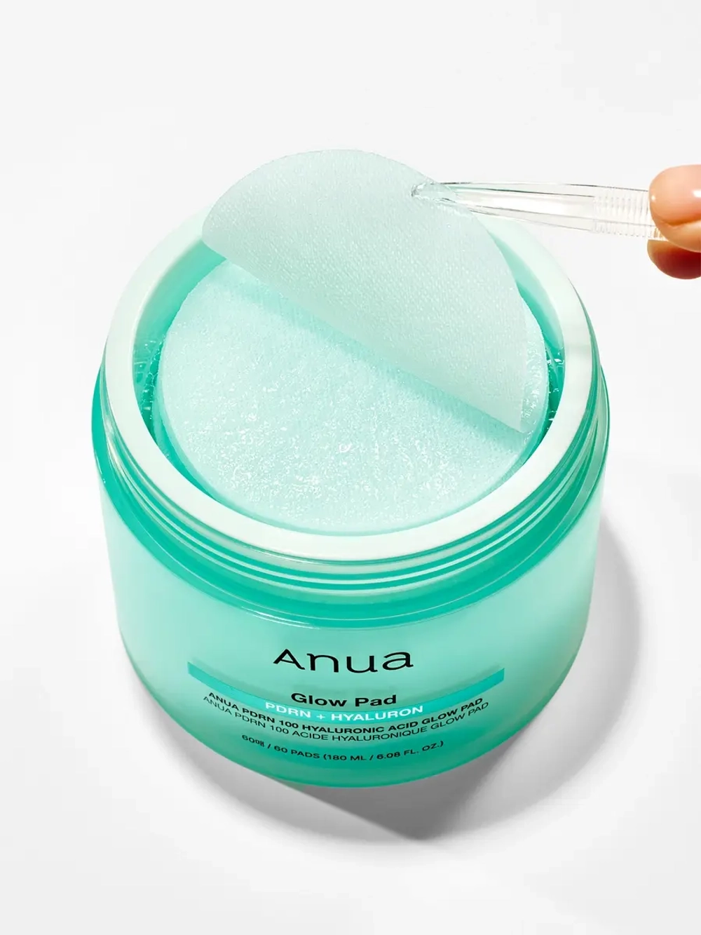 Anua Увлажняющие пэды с ПДРН и гиалуроновой кислотой для сияния кожи PDRN 100 Hyaluronic Acid Glow Pad 60 шт