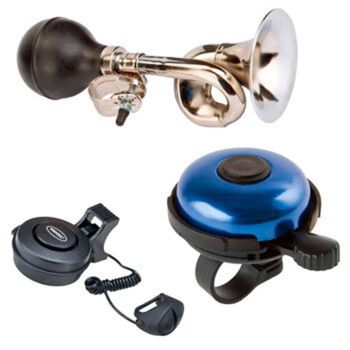 Звонки, клаксоны велосипеда