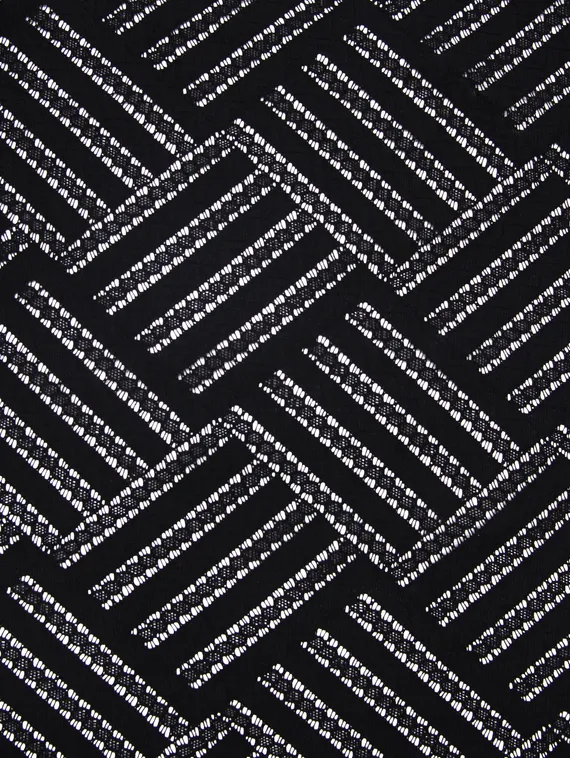 Сетка эластичная арт.0937, ромб, Италия, черный 170