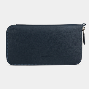 Кошелек длинный Marquise из кожи теленка, цвета синий