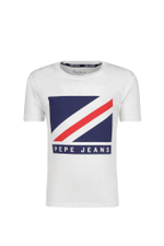 футболка carlton Pepe Jeans London - белый(PB503359)