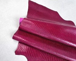 Crocco Bagon Winter Berry (0,8-1,0 мм), цв. Фиолетовый, натуральная кожа