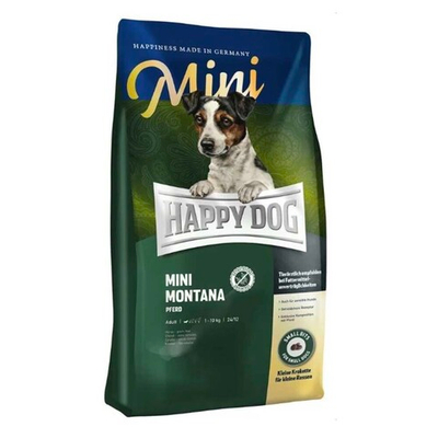 Happy Dog Sensible Mini Montana - корм для собак мелких пород с чувствительным пищеварением с кониной