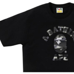 A Bathing Ape Bathing Ape Футболка Cotton Regular Summer 0zxtem038101q черный белый
