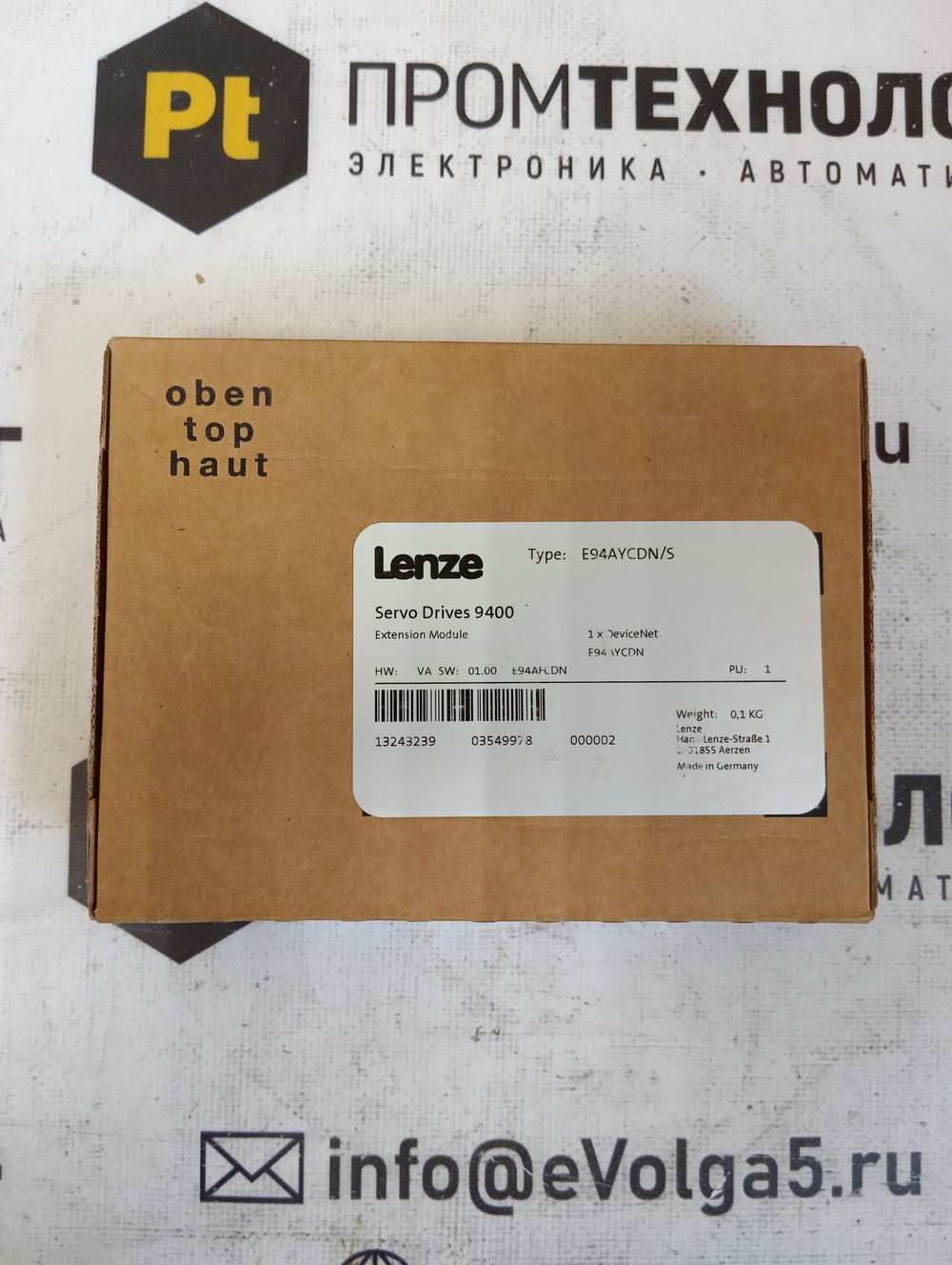 Lenze E94AYCDN/S новое