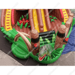 Надувная горка "Логово динозавра"