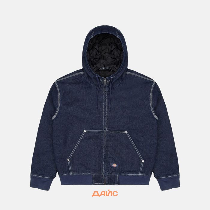 Куртка мужская Dickies Hooded Denim Jacket артикул:DK0A4ZAPRIN1 - купить в магазине Дайс