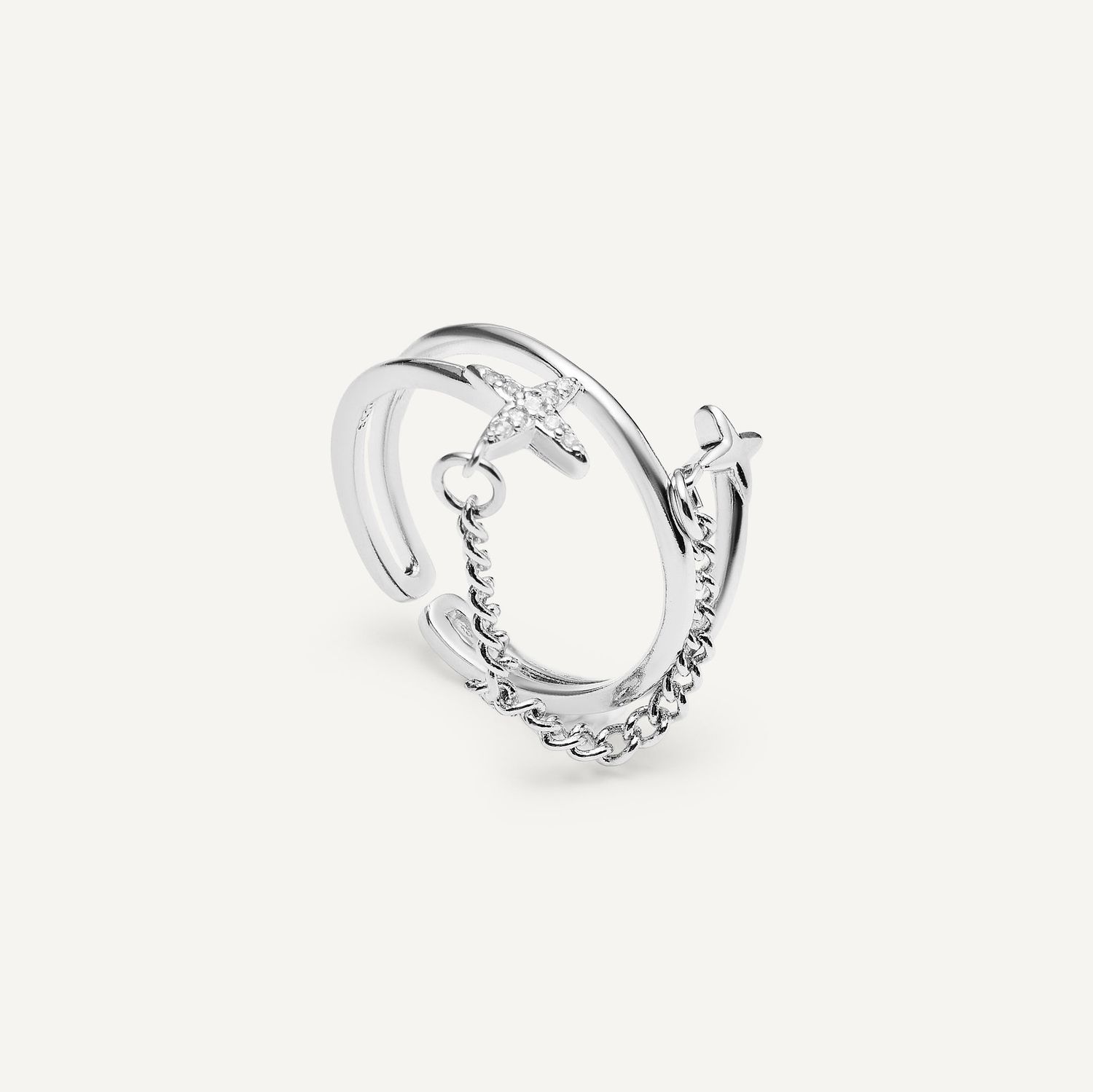 Кольцо Orbit Crush Ring
