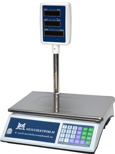 Торговые весы Мехэлектрон-М ВР4900-2Д-СДБ 01М