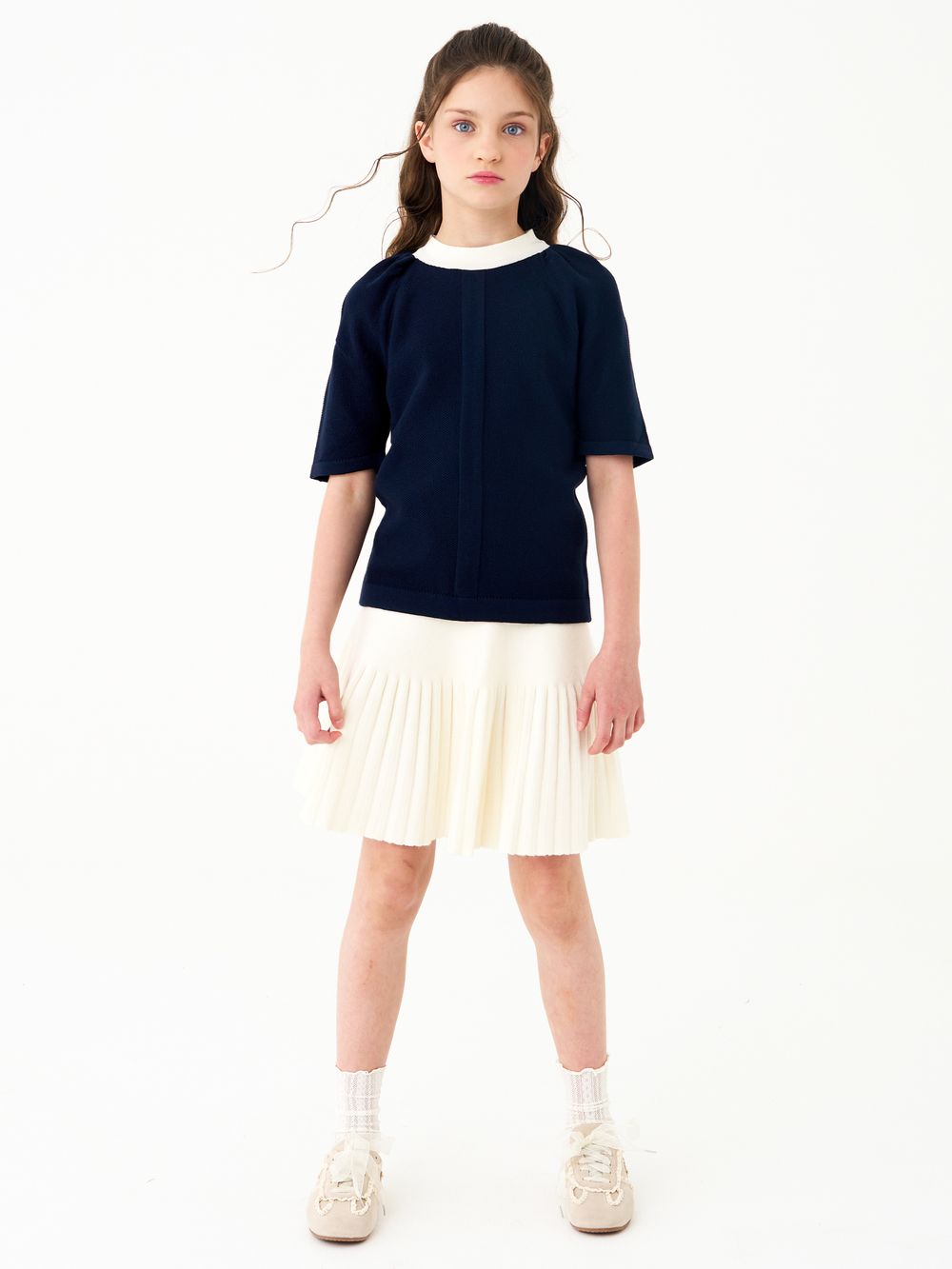 Джемпер для девочки AT1318 синий