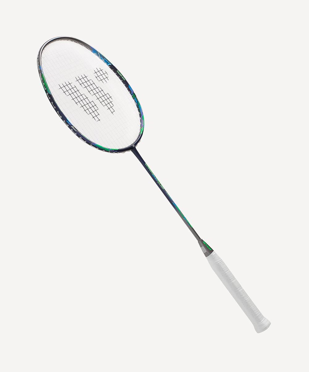 Ракетка для бадминтона Carbon Pro 98, серый/зеленый