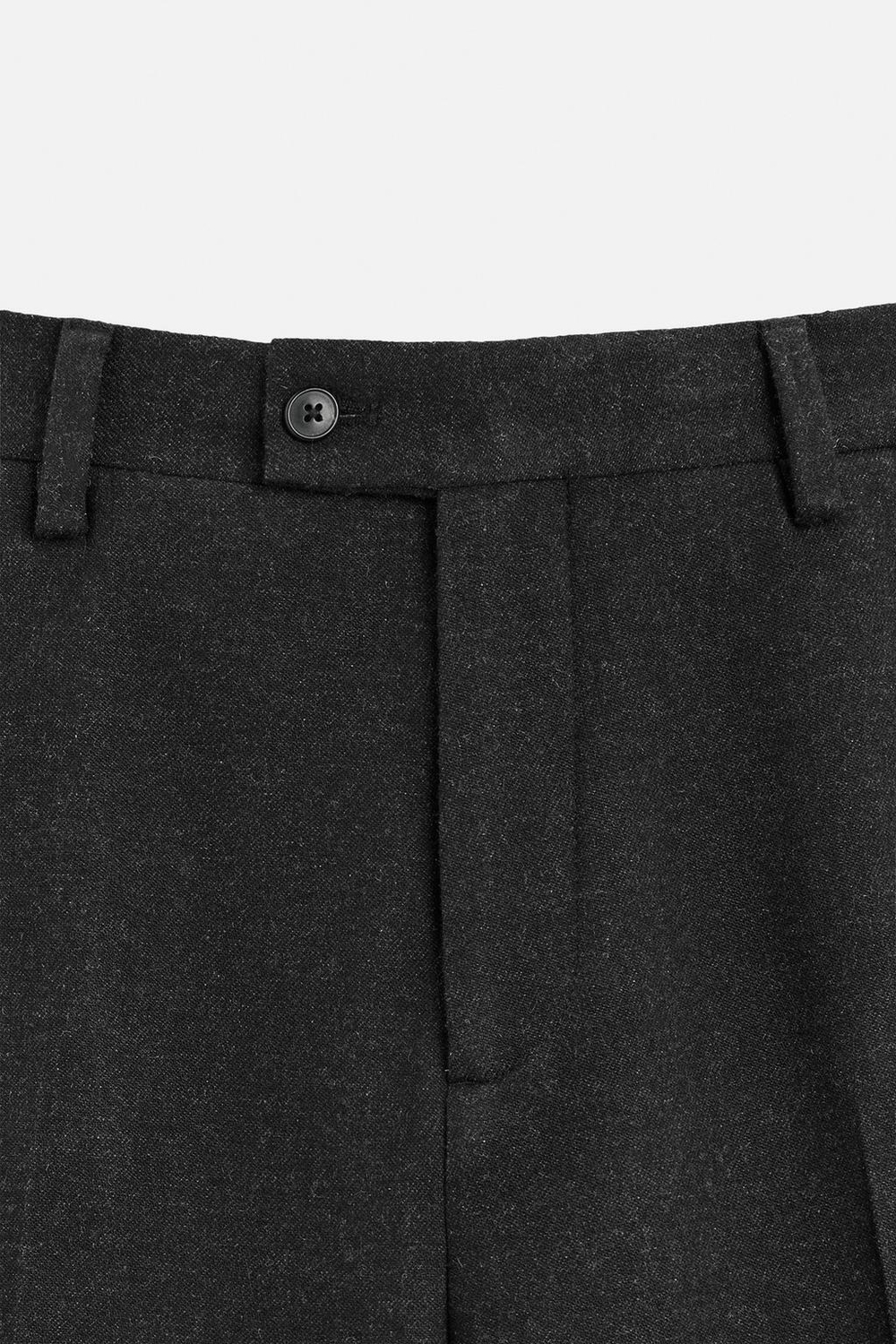 Брюки regular fit из смесовой шерсти