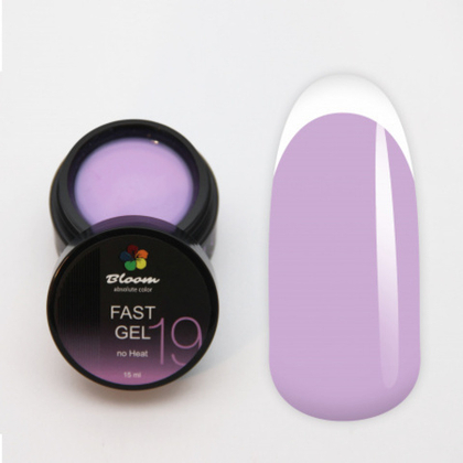 Фаст гель Fast Gel №19 15 мл (низкотемпературный) BLOOM