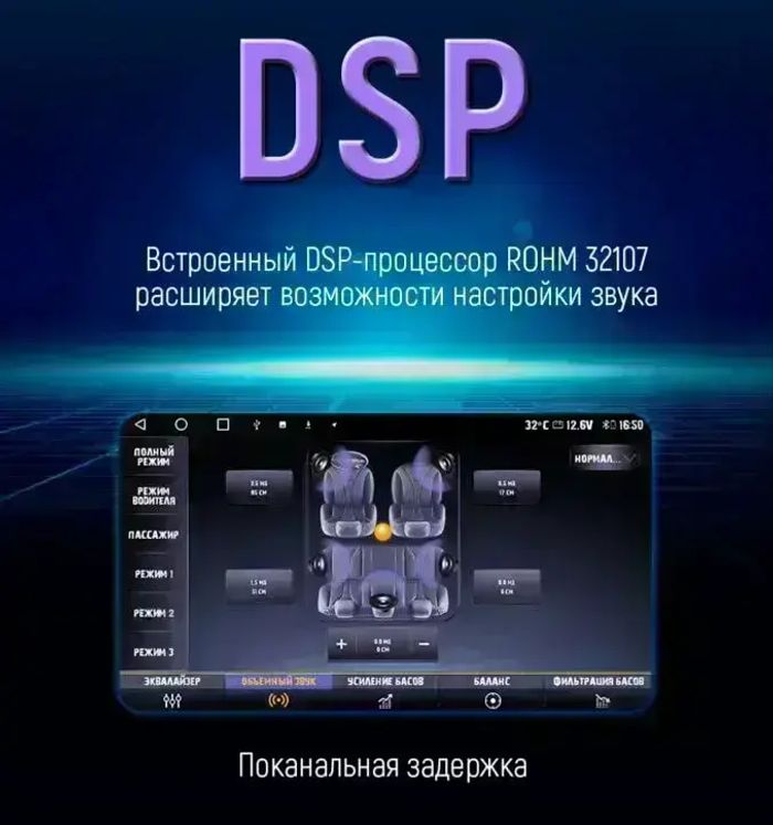 Магнитола для Mercedes-Benz Vito 2014+ - Kuberg OL-1946 QLed, Android 13, Быстрейшая, CarPlay, SIM-слот