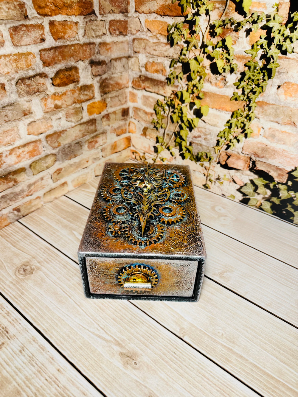 Шкатулка-пенал "Кот"