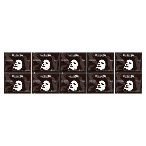 Medi-Peel, Bor-Tox 5 Peptide Ampoule Beauty Mask, 10 шт. Масок по 30 мл каждая