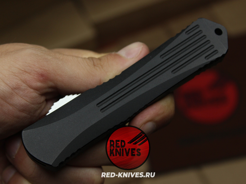 Heretic Knives Manticore-E S/E - черная рук, светлый клинок RK/Н93