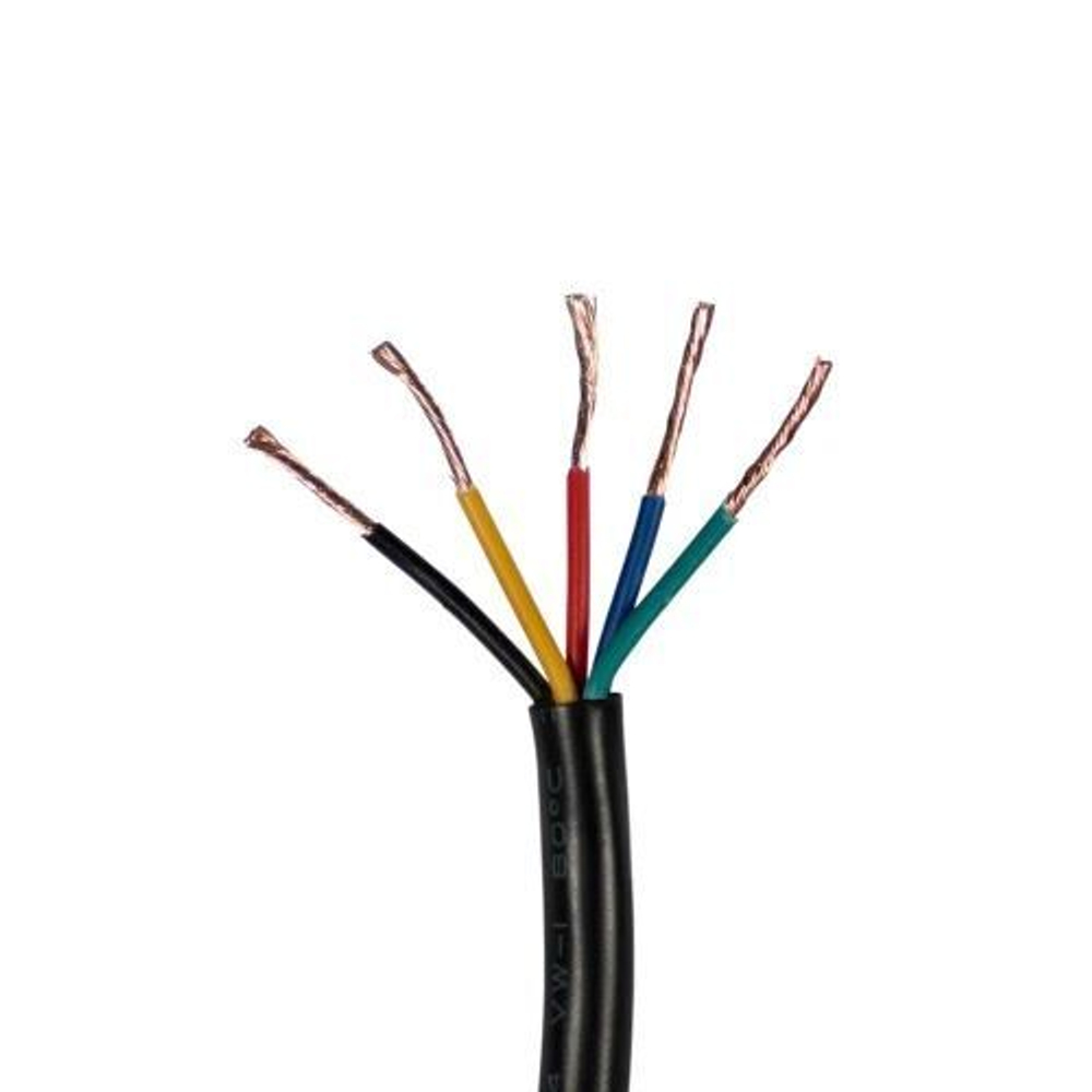 Провод кабель на метраж 5 жильный AWG20 (S сечение 0.5 мм2)