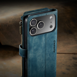 Многофункциональный чехол-кошелек CaseMe 3 in 1 Matte Wallet для iPhone 17 Pro Max