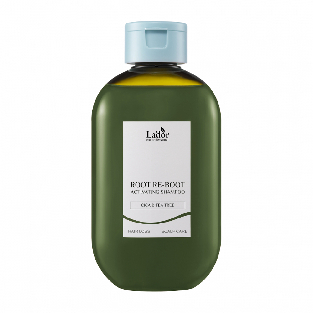 La'dor ROOT RE-BOOT ACTIVATING SHAMPOO CICA&TEA TREE Шампунь для восстановления корней волос с экстрактом центеллы азиатской и маслом чайного дерева 3