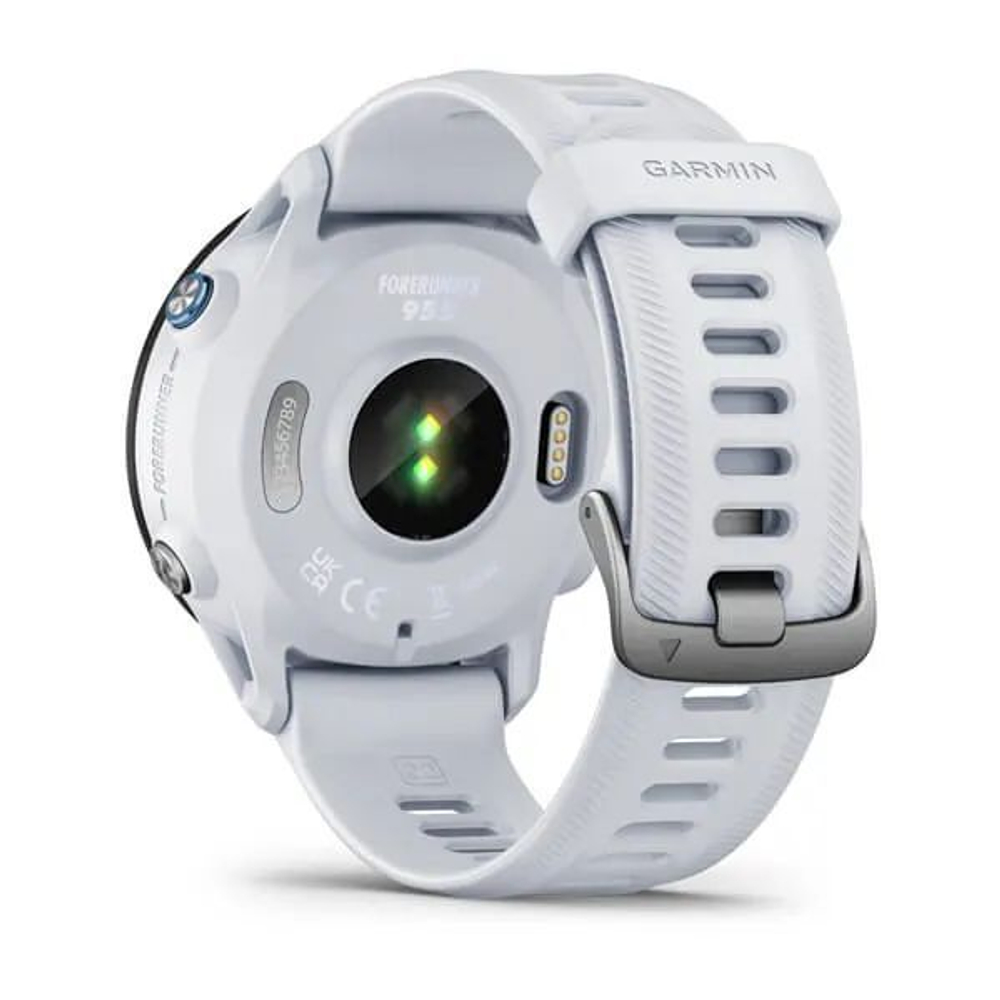 Умные часы Garmin Forerunner 955 46 мм, белый (Whitestone)