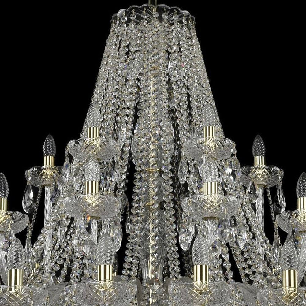 Подвесная люстра Bohemia Art Classic 11.12 11.12.24+12+6.530.Gd.Sp