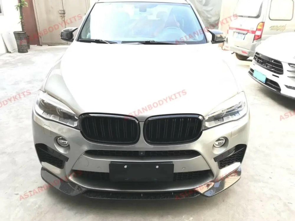 Карбоновая губа и диффузор для BMW X5M F85 / X6M F86 2014+ БМВ обвес