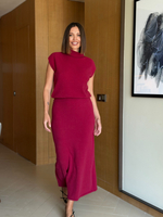 ПРЕДЗАКАЗ, получаем 15 марта, кофта  из нейлона в цвете бордо