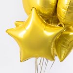F Шар Звезда 18''/46 см, Желтый (БГ-15)