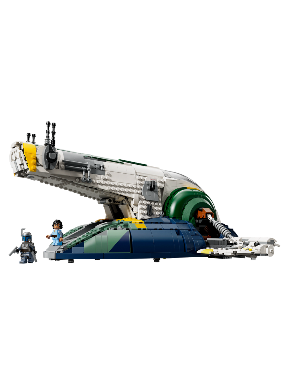 LEGO Star Wars 75409 лего Королевский звездолет Джанго Фетта, набор с минифигурками и космическим кораблем, оригинал LEGO