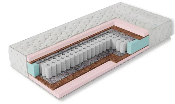 Матрас Актив Мемори TFK256 кокос20мм+мемориформ40мм