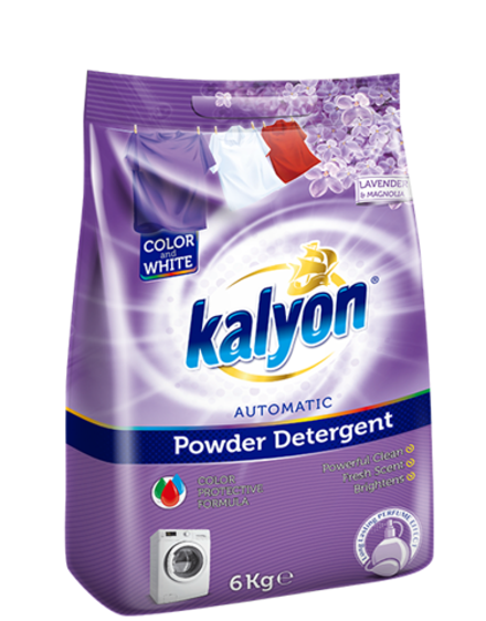 KALYON СТИРАЛЬНЫЙ ПОРОШОК - ЛАВАНДА И МАГНОЛИЯ   6 кг x 1