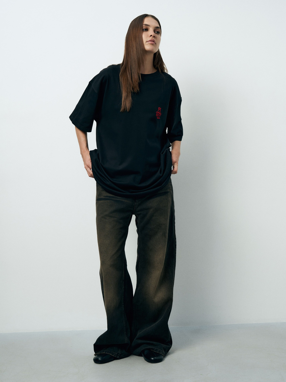 Футболка оверсайз "OTMA x BOZE"