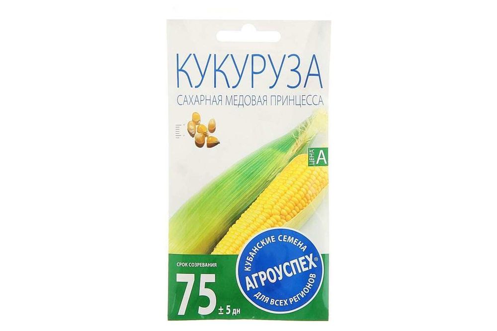СЕМЕНА КУКУРУЗА МЕДОВАЯ ПРИНЦЕССА САХАРНАЯ *4 ГР