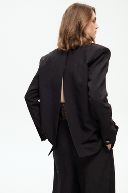 Жакет с открытой спиной