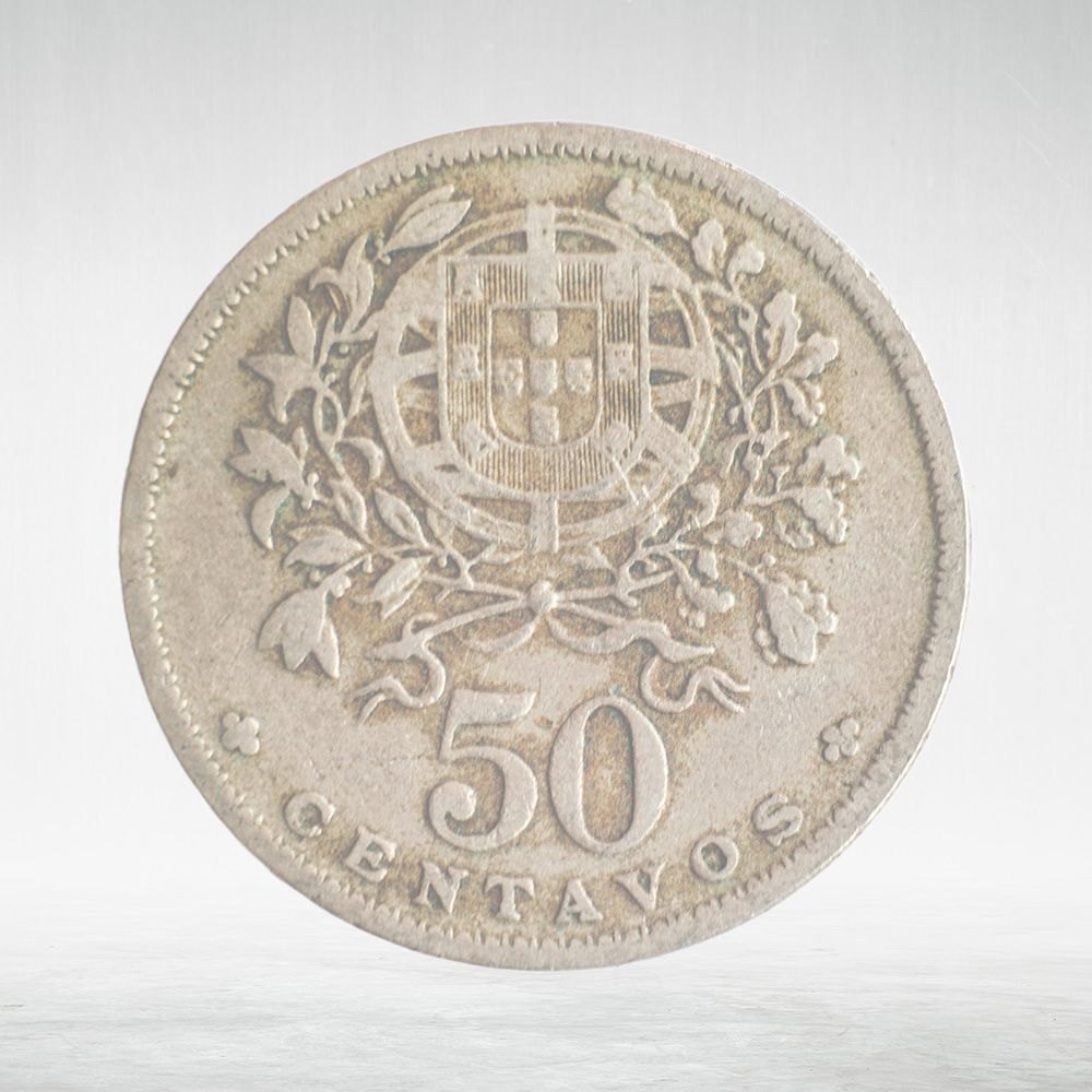 Portugal, 50 Centavos, 1940, VF