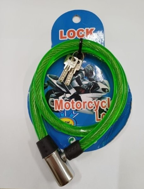 Замок противоугонный (2 ключа) (KPR)