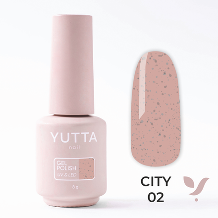 Yutta, Гель-лак City 02, 8g