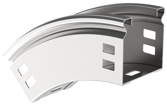 Поворот плавный 45град тип В20 50х100мм ESCA IEK