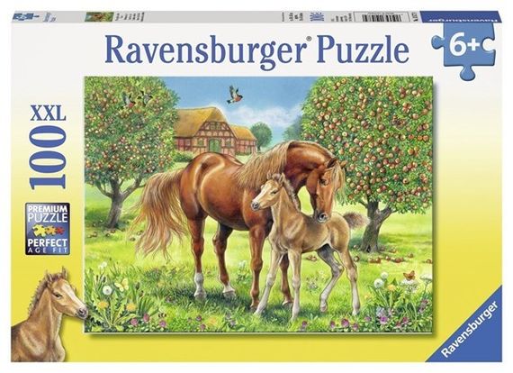 Puzzle Horses in the Field 100 pcs