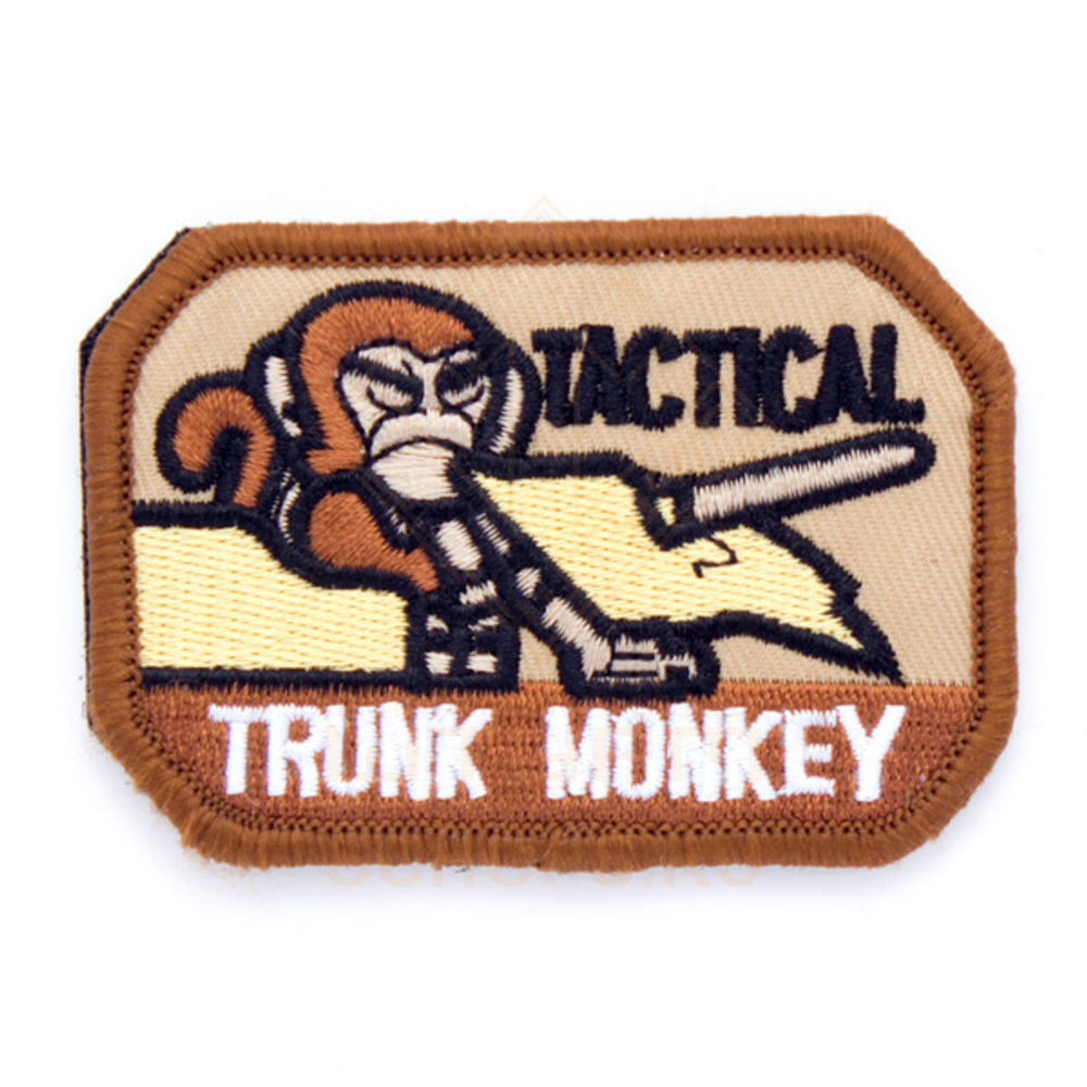 Патч ТВФ вышивка Trunk Monkey