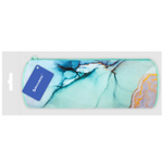 Пенал-тубус BRAUBERG с эффектом Soft Touch мягкий "Mint marble" 22х8 см (2 штуки в упаковке)